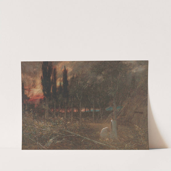 Night – faithful unto death by Albert Goodwin