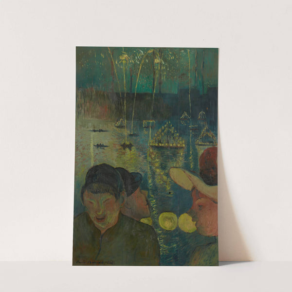 Night Festival (1888) by Emile Bernard