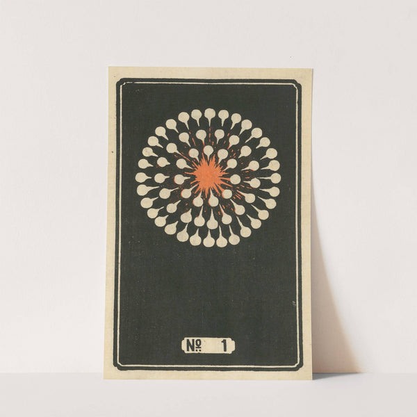 Night Fireworks no. 1 by Jinta Hirayama