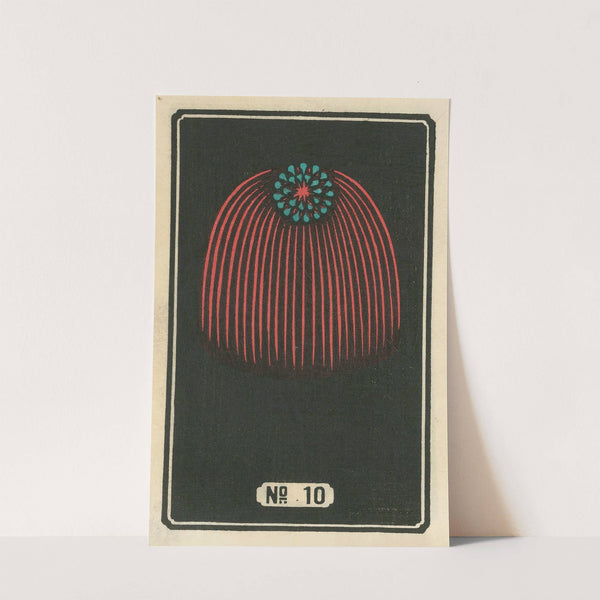 Night Fireworks no. 10 by Jinta Hirayama