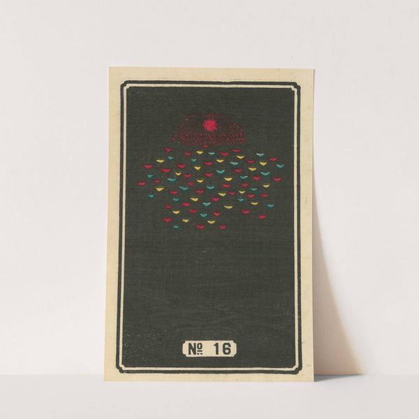 Night Fireworks no. 16 by Jinta Hirayama