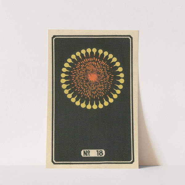 Night Fireworks no. 18 by Jinta Hirayama