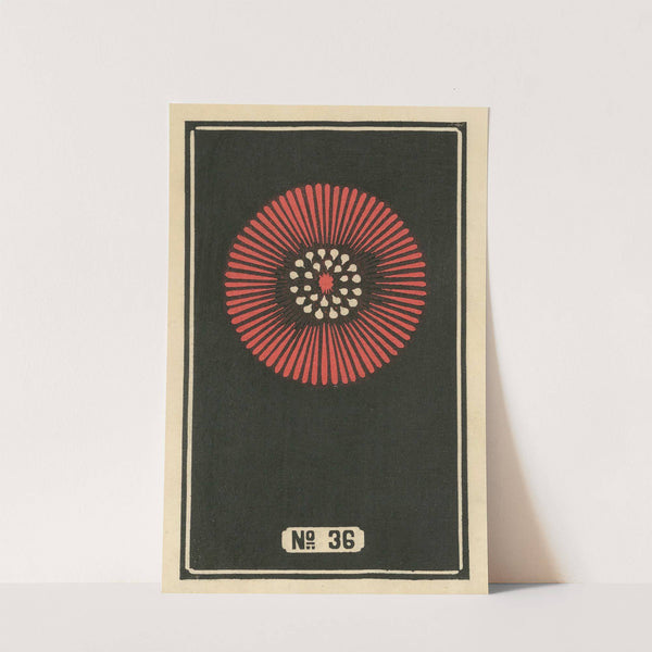 Night Fireworks no. 36 by Jinta Hirayama