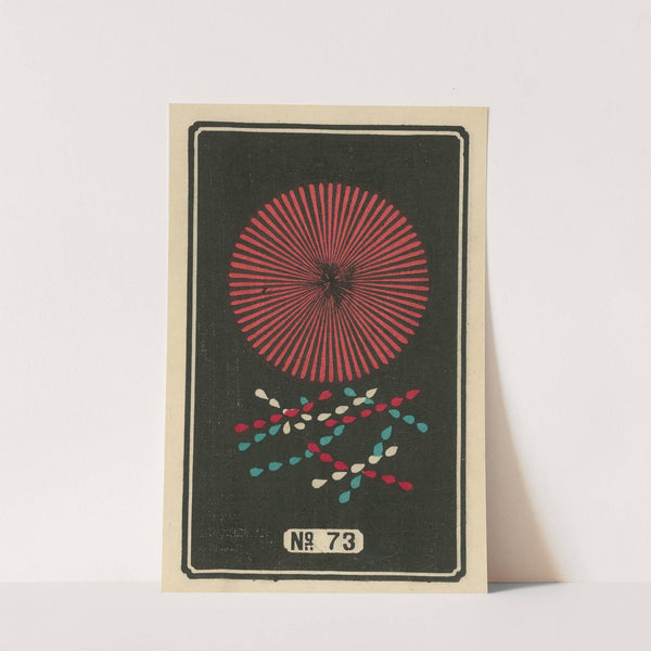 Night Fireworks no. 73 by Jinta Hirayama