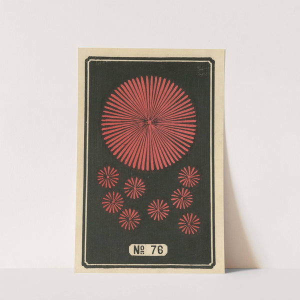 Night Fireworks no. 76 by Jinta Hirayama