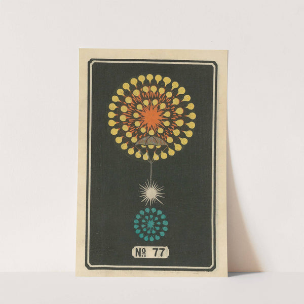 Night Fireworks no. 77 by Jinta Hirayama