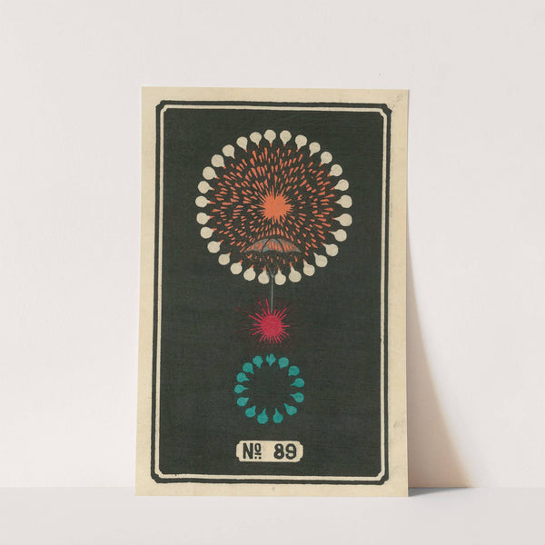 Night Fireworks no. 89 by Jinta Hirayama