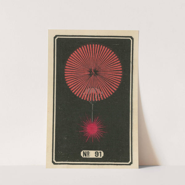 Night Fireworks no. 91 by Jinta Hirayama