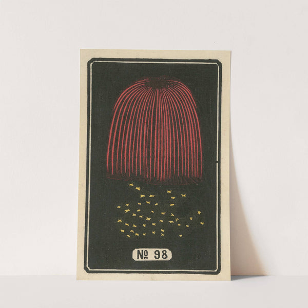 Night Fireworks no. 98 by Jinta Hirayama