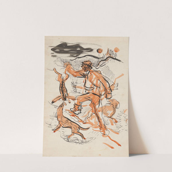 Night Hunt by Arnold Peter Weisz-Kubínčan