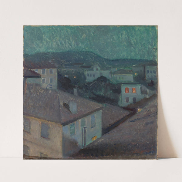 Night in Nice (1891) by Edvard Munch