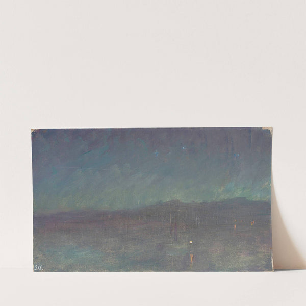 Night on the sea. From the journey to Constantinople (1893) by Jan Ciągliński