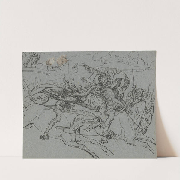 Night, open field by Ferdinand Fellner