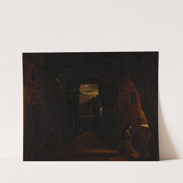 Night Piece, Nuns In A Convent by Francesco Diofebi