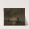Night View (1843) by Egide Linnig