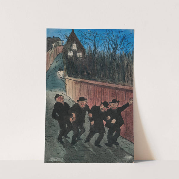 Night Walkers by Ivar Arosenius