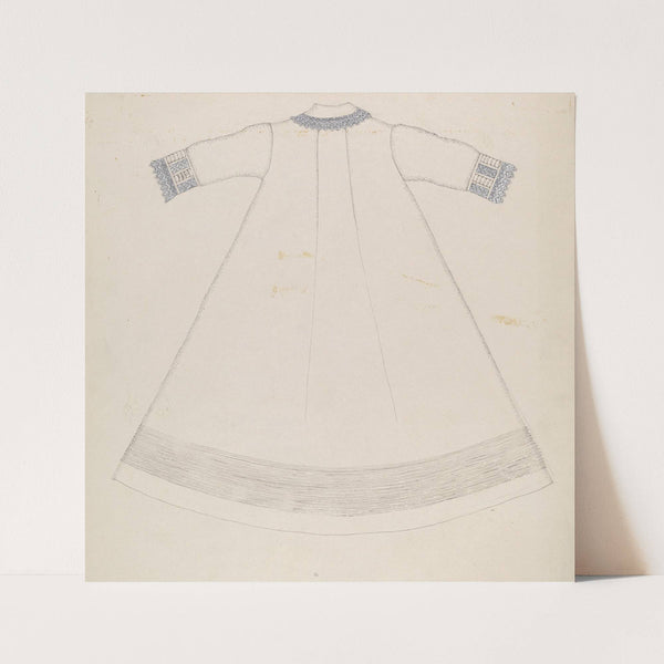 Nightgown (Back View) by Evelyn Bailey