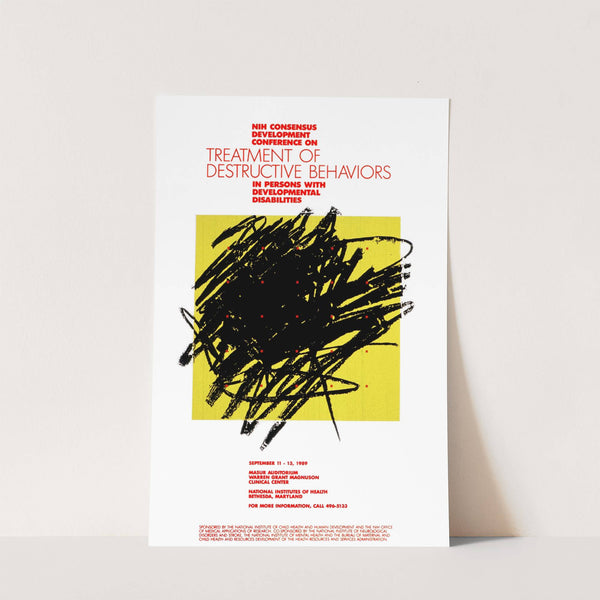 NIH Consensus Development Conference on treatment of destructive behaviors in persons with developmental disabilities by National Institutes of Health