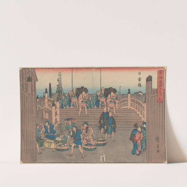 Nihonbashi (ca. 1841–1842) by Andō Hiroshige