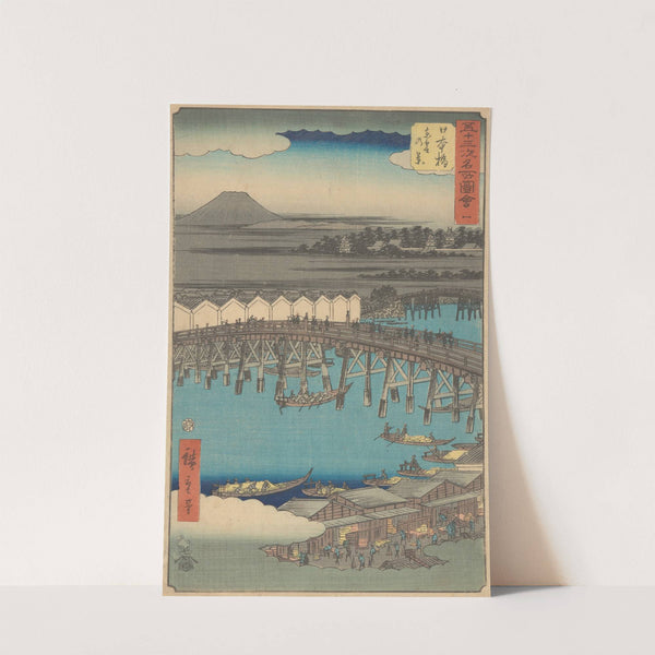 Nihonbashi (1855) by Andō Hiroshige