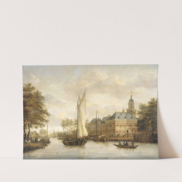 Nijenrode Castle on the Vecht near Breukelen by Jacobus Storck