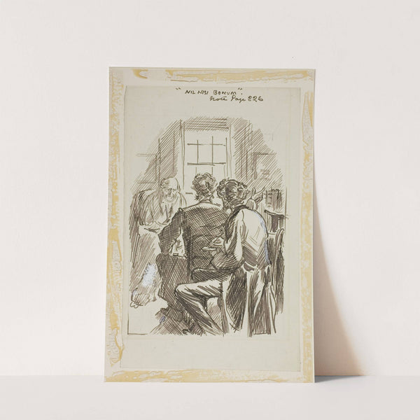 Nil Nisi Bonum by Charles Samuel Keene