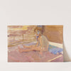 Niña en la playa de Valencia (girl on Valencia beach) by Joaquín Sorolla