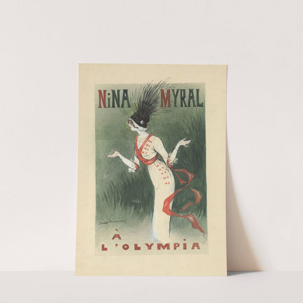 Nina Myral dans ‘La revue des femmes’ de Charles Quinel et Henry Moreau (1914) by Yves Marevéry