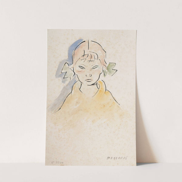 Niña (circa 1918-23) by Rafael Barradas