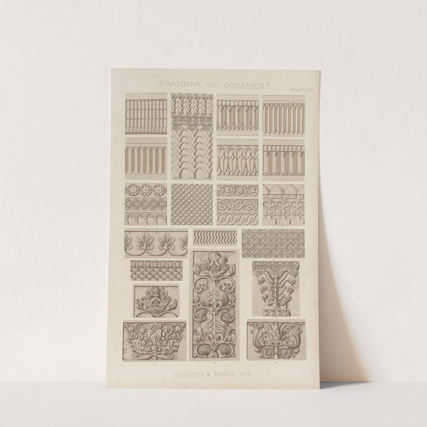 Nineveh & Persia No. 3 (1856) by Owen Jones