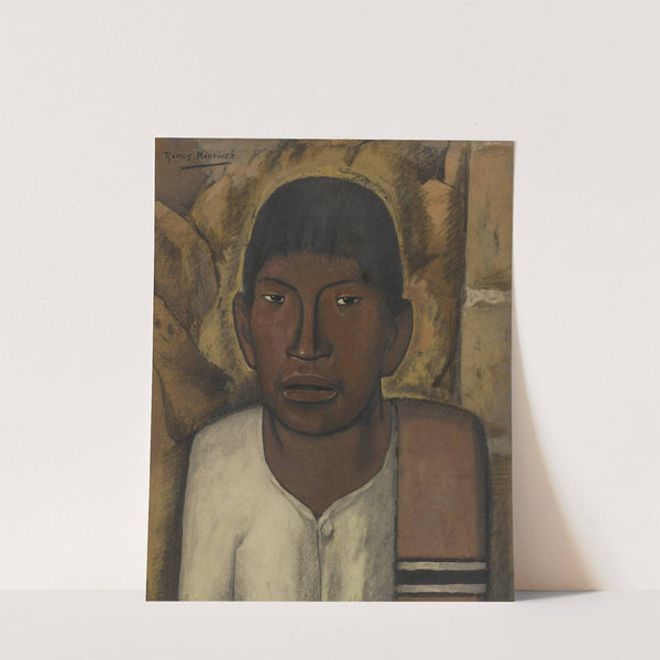 Niño Mexicano con Zarape by Alfredo Ramos Martínez