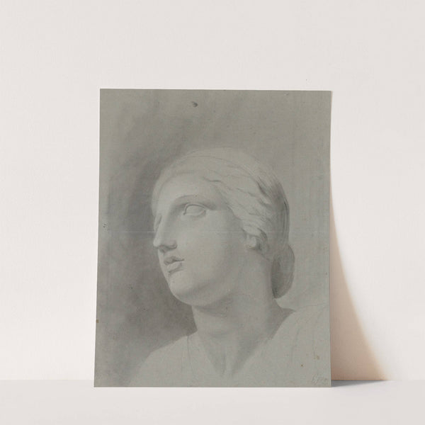 Niobekopf nach einem Gipsabguss by Franz Pforr