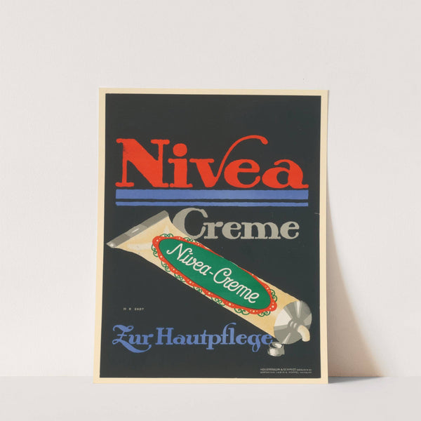 Nivea Creme zur Hautpflege (ca. 1911 - 1914) by Hans Rudi Erdt