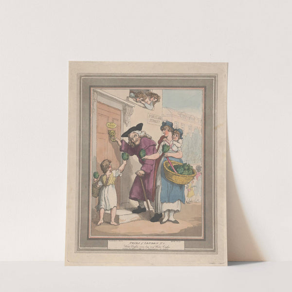 No.5; Come Buy My Watercresses (1799) by Thomas Rowlandson