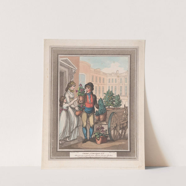 No.6; All a growing, here’s Flowers (1799) by Thomas Rowlandson