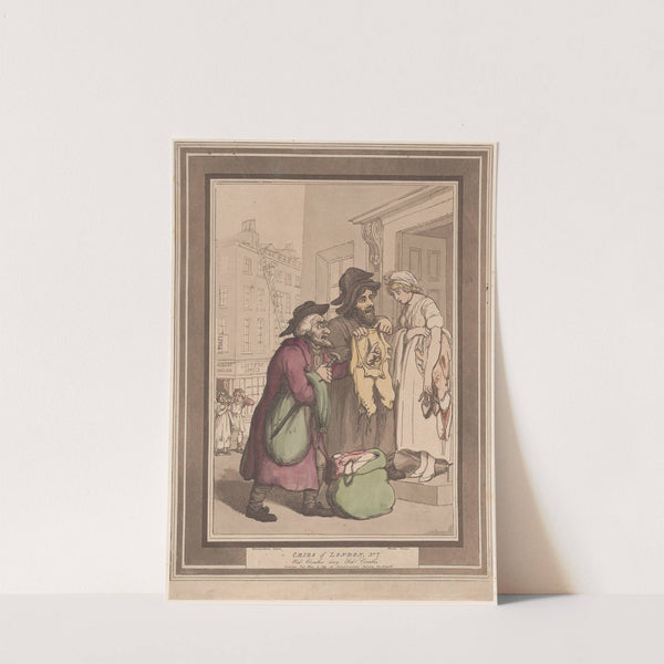 No.7; Old Clothes (1799) by Thomas Rowlandson