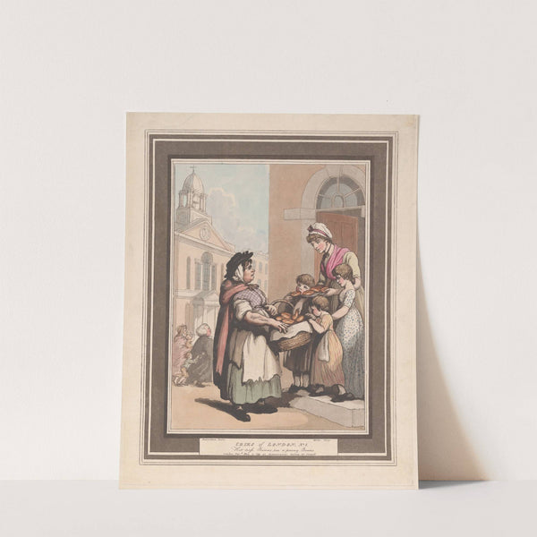 No.8; Hot Cross Buns (1799) by Thomas Rowlandson
