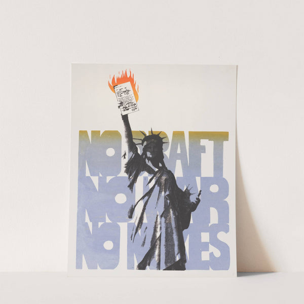 No draft, no war, no nukes. by Anonymous