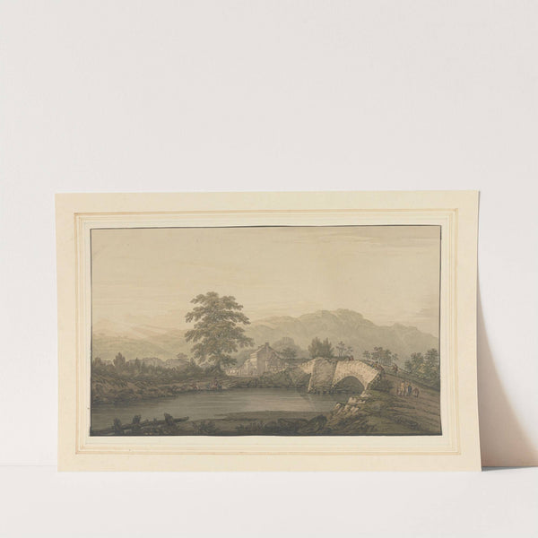 No. Entrance to Keswick & Bridge by Joseph Farington