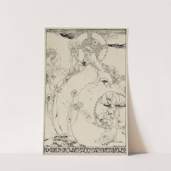 No Goblin or Swart Faëry Hath Hurtfull Power by Jessie Marion King