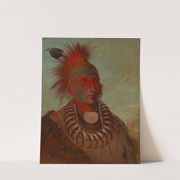No-Ho-Mun-Ya, One Who Gives No Attention (1844) by George Catlin
