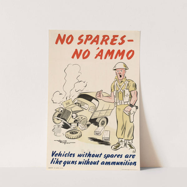 No Spares - No 'Ammo by David Langdon