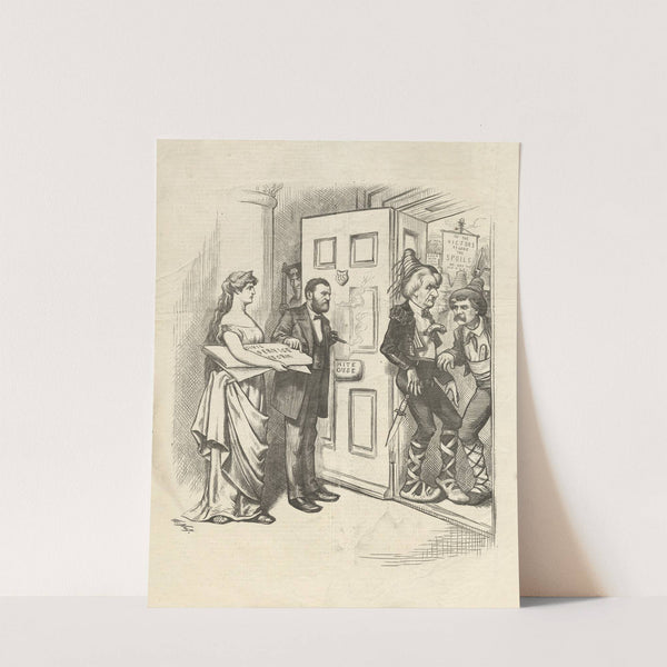 No surrender (1872) by Thomas Nast