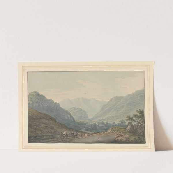 No. View on the Road from Ambleside to Keswick from 6 mile Stone by Joseph Farington