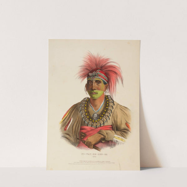 No-Way-Ke-Sug-Ga. Otoe (1842) by Charles Bird King