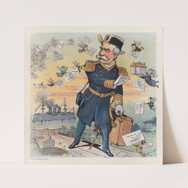 The latest suitor (1894) by Louis Dalrymple