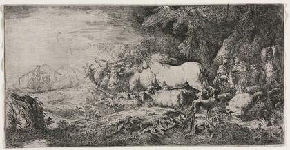 Noah and the Animals Entering the Ark (1650–55)