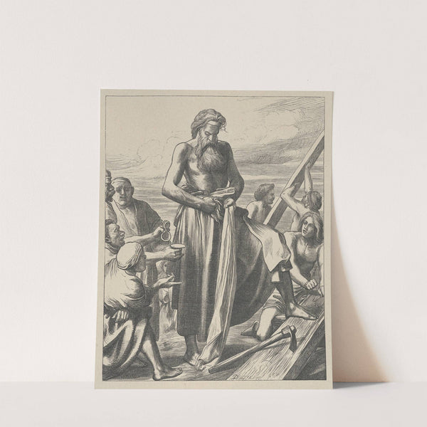 Noah Building the Ark (1881) by George Frederic Watts