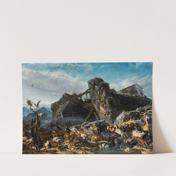 Noah’s Ark (1867) by Filippo Palizzi