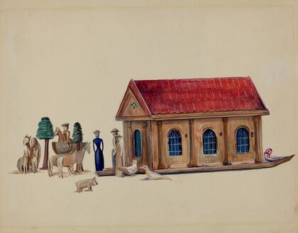Noah’s Ark with Animals